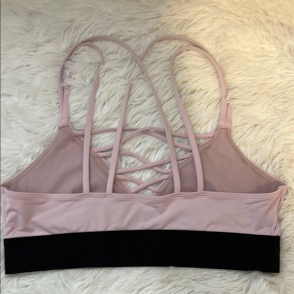 PINK Victoria's Secret Women's Light Pink Strappy Bralette - Picture 3 of 3